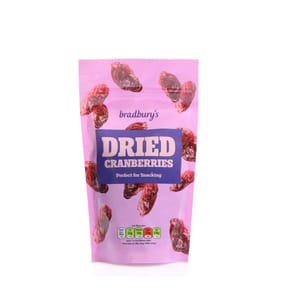 BRADBURY'S DRIED CRANBERRIES