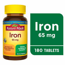 NATURE MADE IRON 65MG 180'S