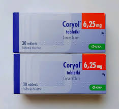 CARVEDILOL 6.25MG (CORYOL)