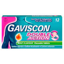 GAVISCON DOUBLE ACTION TABS