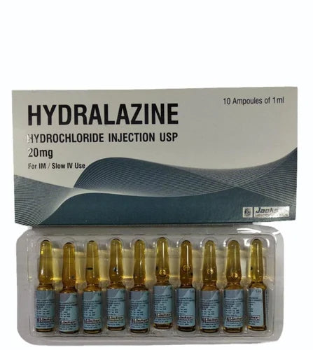 HYDRALAZINE HYDROCLORIDE INJ 20MG/ML