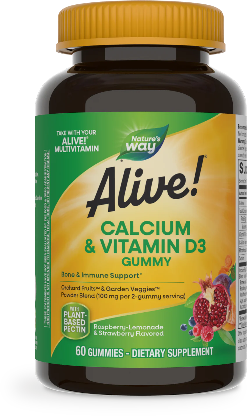 ALIVE CALCIUM +D3 GUMMIES