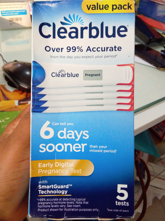 CLEAR BLUE DIGITAL PREGNANCY TEST
