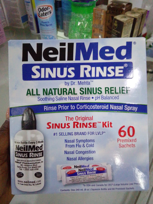 Neilmed sinus rinse