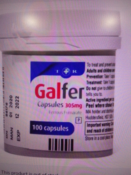 Galfer capsules (ferrous fumarate)