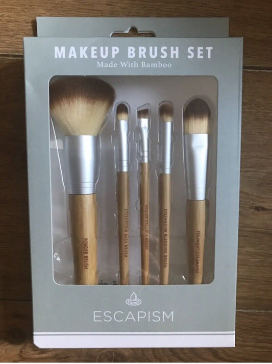 BAMBOO MAKEUP BRUSH SET