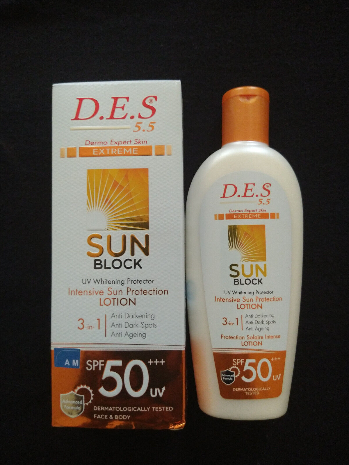 D.E.S SUN BLOCK