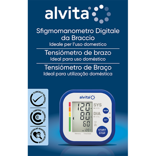 ALVITA BLOOD PRESSURE MONITOR