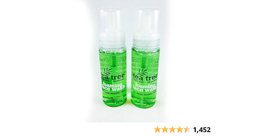 TEA TREE FOAM FACE WASH