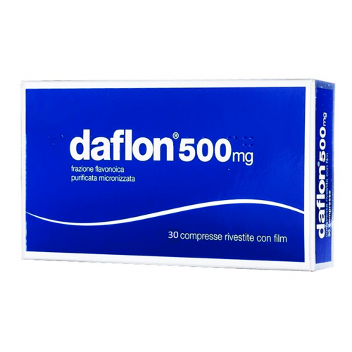 DAFLON (DIOSMIN) 500MG TABS 30S