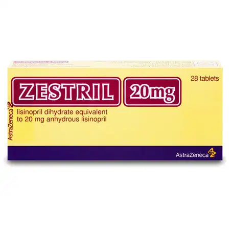 ZESTRIL20MG TABS